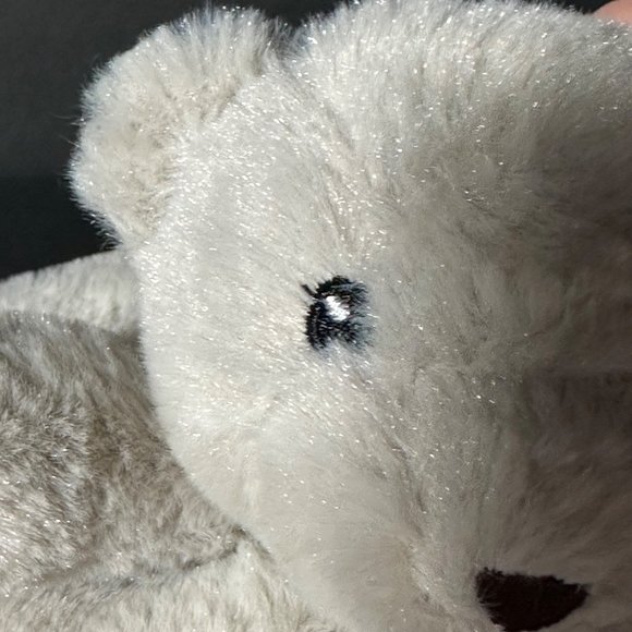 Okie Dokie Beige Taupe Teddy Bear Lovey Security Blanket Baby Plush Soft Toy - Picture 7 of 10